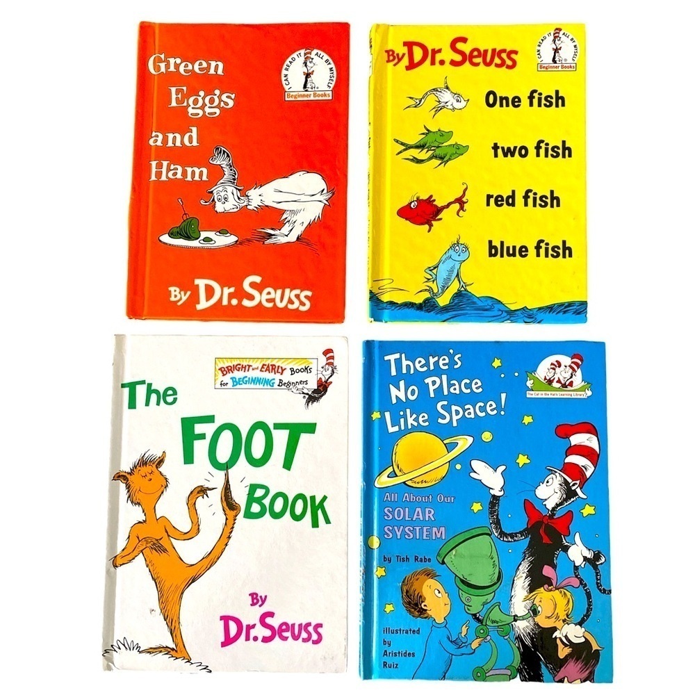 Dr Seuss books set of 4  #OSB